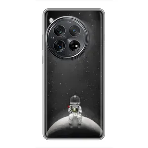 Силіконовый Чохол з принтом "Космонавти" на Xiaomi Redmi K80 Pro (Космонавт романтик)