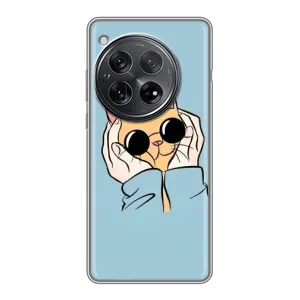 Бампер с изображением Котиков для :Xiaomi Redmi K80 Pro (КОТИК в очках)