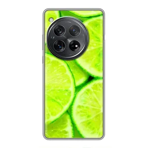 Чехол с изображением вкусной еды для Xiaomi Redmi K80 Pro (Лайм)