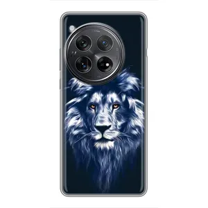 Чехол с картинкой на Xiaomi Redmi K80 Pro (Лев - синий)