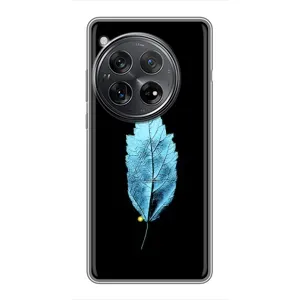Чохол з картинками на чорному фоні для Xiaomi Redmi K80 Pro (Листя)