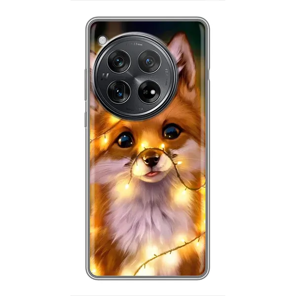 Чехол с рисунком «Новогодний лисенок» для Xiaomi Redmi K80 Pro