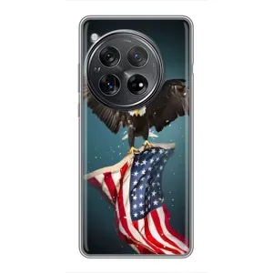 Чехол Флаг USA для Xiaomi Redmi K80 Pro (Орел и флаг)