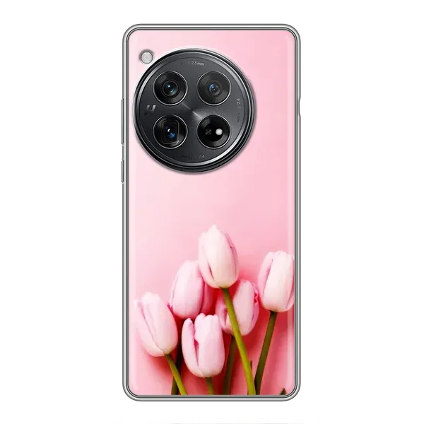 Чехол с рисунком «Розовые тюльпаны» для Xiaomi Redmi K80 Pro Чехол с рисунком «Розовые тюльпаны» для Xiaomi Redmi K80 Pro
