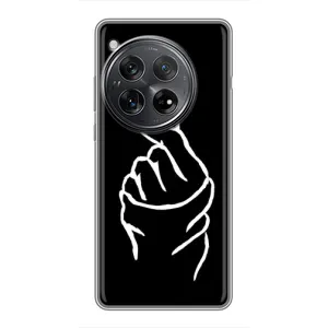 Чехлы (Знак сердечка) на Xiaomi Redmi K80 Pro (Сердце на черном)