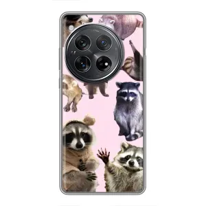 Силиконовый Чехол с Енотами на Xiaomi Redmi K80 Pro (Смешные Еноты)