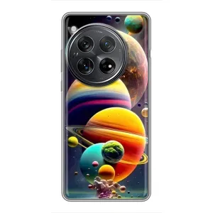 Чохол (ТПУ) з планетами на Xiaomi Redmi K80 Pro (Сонячна система)