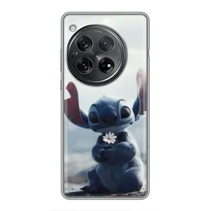 Чехол с рисунком Стич для Xiaomi Redmi K80 Pro (Стич с цветочком)