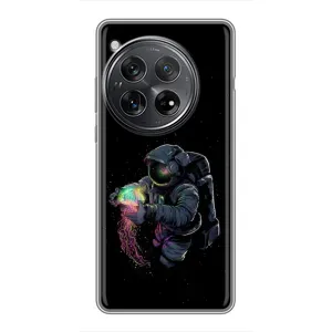 Силіконовый Чохол з принтом "Космонавти" на Xiaomi Redmi K80 Pro (В руках земля)