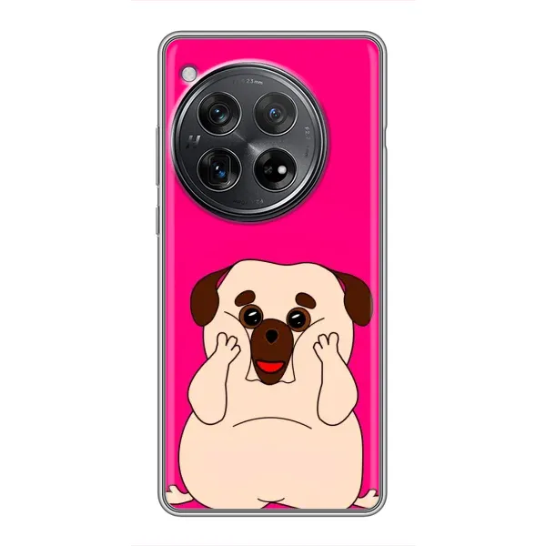 Чехол с рисунком «Веселый Мопсик» для Xiaomi Redmi K80 Pro Чехол с рисунком «Веселый Мопсик» для Xiaomi Redmi K80 Pro