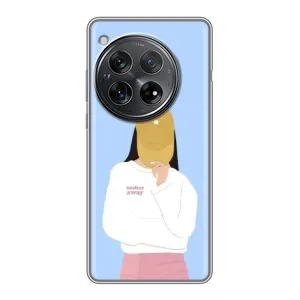 Силиконовый Чехол на Xiaomi Redmi K80 Pro с картинкой Стильных Девушек (Желтая кепка)