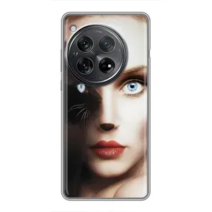 Бампер с изображением Котиков для :Xiaomi Redmi K80 Pro (Женщина кошка)