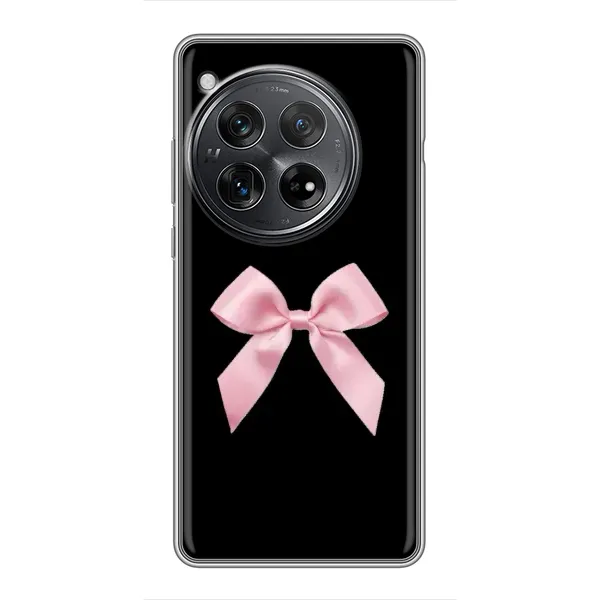 Чехол с рисунком «Бант на черном» для Xiaomi Redmi K80 Чехол с рисунком «Бант на черном» для Xiaomi Redmi K80