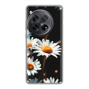 Чехол с ромашками на Xiaomi Redmi K80 (Белые ромашки)