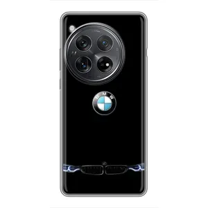 Силиконовый бампер с картинкой машины на Xiaomi Redmi K80 (Черный BMW)