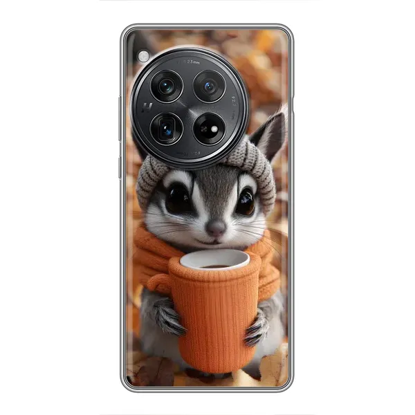 Чехол с рисунком «Грызунчик с кофе» для Xiaomi Redmi K80 Чехол с рисунком «Грызунчик с кофе» для Xiaomi Redmi K80
