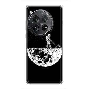 Силиконовый Чехол с принтом "Космонавты" на Xiaomi Redmi K80 (Космонавт)