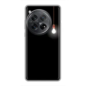 Чохол з картинками на чорному фоні для Xiaomi Redmi K80 (Лампочка)