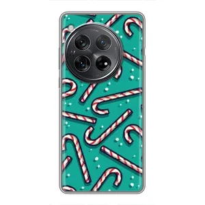 Силиконовый бампер на рождество для Xiaomi Redmi K80 (Леденцы)