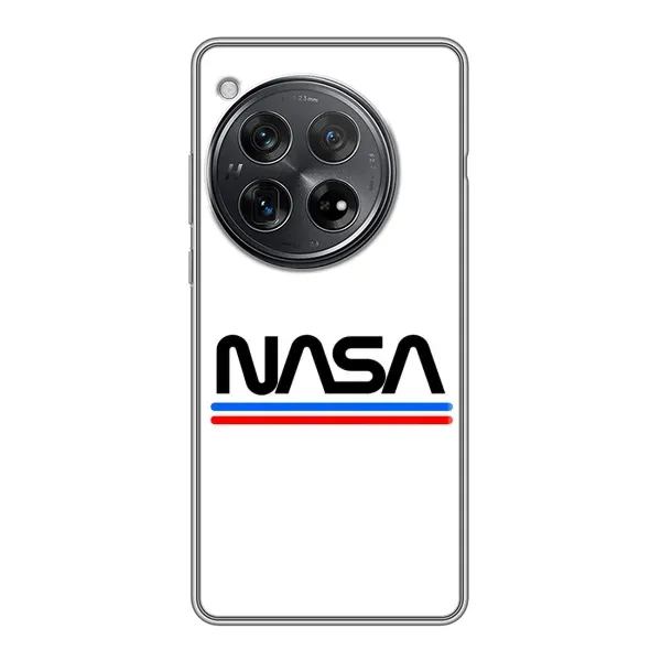 Чехол с рисунком «NASA на белом фоне» для Xiaomi Redmi K80 Чехол с рисунком «NASA на белом фоне» для Xiaomi Redmi K80
