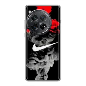 Силиконовый Чехол на Xiaomi Redmi K80 с картинкой Nike (Nike дым)