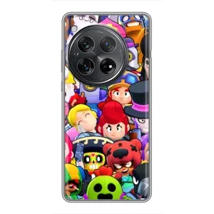 Силиконовый Чехол на Xiaomi Redmi K80 с картинкой Brawl Stars (Персонажи)