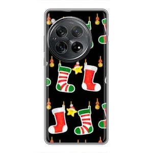 Силиконовый бампер на рождество для Xiaomi Redmi K80 (Рождественские подарки)