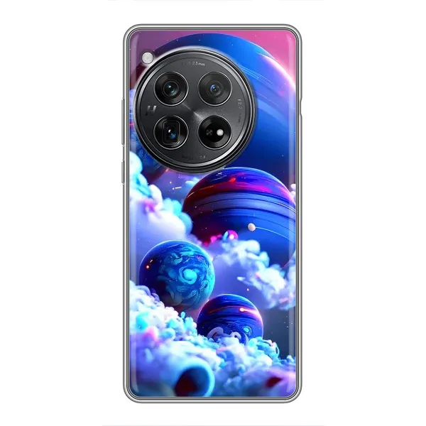 Чехол с рисунком «Синие планеты» для Xiaomi Redmi K80 Чехол с рисунком «Синие планеты» для Xiaomi Redmi K80