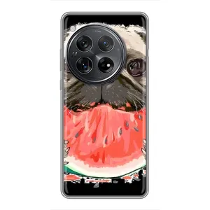 Чохол (ТПУ) Милі песики для Xiaomi Redmi K80 (Смішний Мопс)