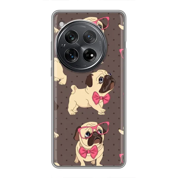 Чехол с рисунком «Собачки Мопсики» для Xiaomi Redmi K80 Чехол с рисунком «Собачки Мопсики» для Xiaomi Redmi K80