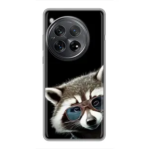 Силіконовий Чохол з Энотами на Xiaomi Redmi K80 (Стильний Єнот)