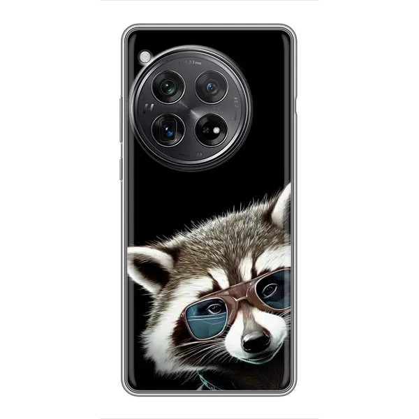 Чехол с рисунком «Стильный Енот» для Xiaomi Redmi K80 Чехол с рисунком «Стильный Енот» для Xiaomi Redmi K80