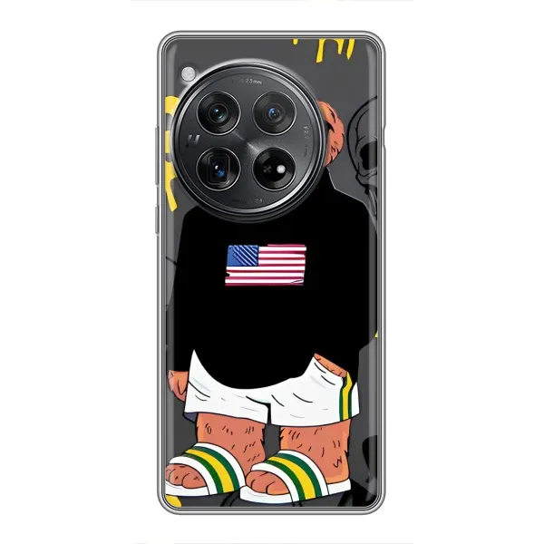 Чехол с рисунком «Teddy USA» для Xiaomi Redmi K80