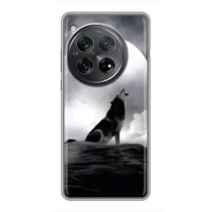 Чохол з Вовком на Xiaomi Redmi K80 (Вовк і місяць)