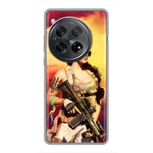 ЗСУ Чехлы (TPU) для Xiaomi Redmi K80 (Женщина солдат)