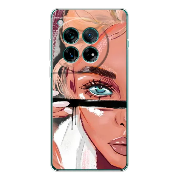 Чехол с рисунком «Девушка и ресницы» для Xiaomi Redmi K90 Pro Max
