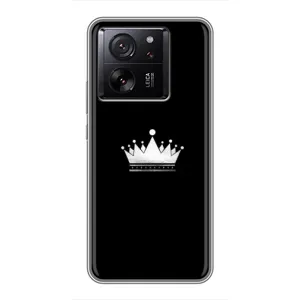 Чохол (Корона на чорному фоні) для Сяомі Редмі К90 (Біла корона)