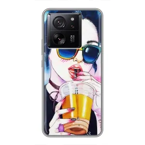 Чохол з картинкою Модні Дівчата Xiaomi Redmi K90 (Дівчина з коктейлем)