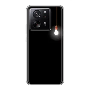 Чехол с картинками на черном фоне для Xiaomi Redmi K90 (Лампочка)
