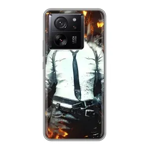 Силиконовый чехол с картинкой "Герой Pubg" на Xiaomi Redmi K90 (Man Пубг)