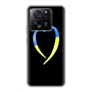 Силиконовый Чехол на Xiaomi Redmi K90 (Я-Украина) (Украинское сердце)