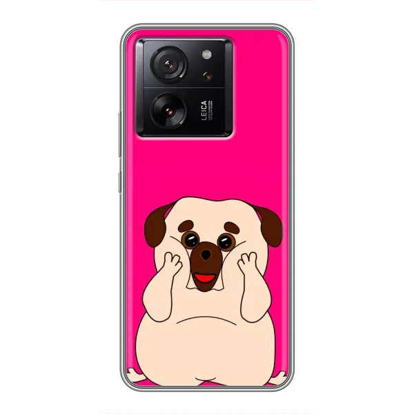 Чехол с рисунком «Веселый Мопсик» для Xiaomi Redmi K90 Чехол с рисунком «Веселый Мопсик» для Xiaomi Redmi K90