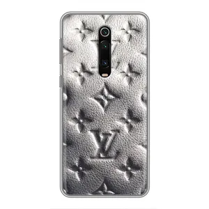 Текстурный Чехол Louis Vuitton для Сяоми Ми 9Т Про (Бежевый ЛВ)