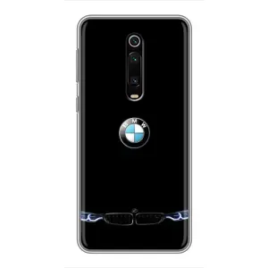 Силіконовий бампер з картинкою машини на Xiaomi Mi 9T Pro (Чорний BMW)