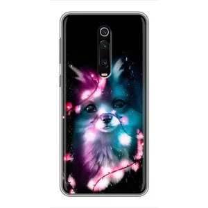Чехол с Лисичкой для Xiaomi Mi 9T Pro (Черная Лиса)