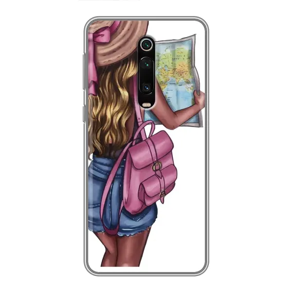 Чехол с рисунком «Девушка Путешественник» для Xiaomi Mi 9T Pro Чехол с рисунком «Девушка Путешественник» для Xiaomi Mi 9T Pro