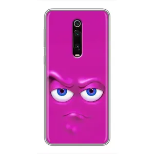 Силиконовые Чехлы (смешные стикеры) для Xiaomi Mi 9T Pro (Хитрая мордочка)