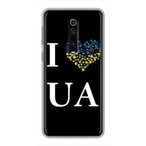 Силиконовый Чехол на Xiaomi Mi 9T Pro (Я-Украина) (I Love UA)