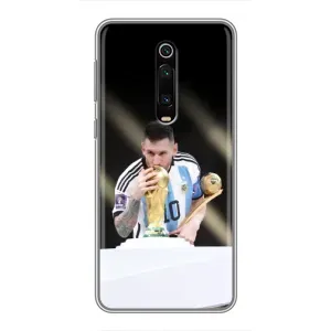 Чехлы Лео Месси Аргентина для Xiaomi Mi 9T Pro (Кубок Мира)