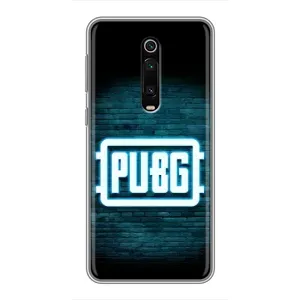 Чохол (TPU) з картинкою "Лого Пабг" на Сяомі Мі 9Т Про (Лого PUBG)